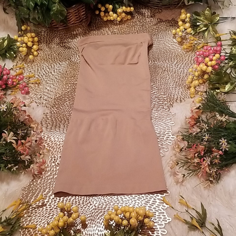NWOT / "Control It" Strapless Shaper Slip